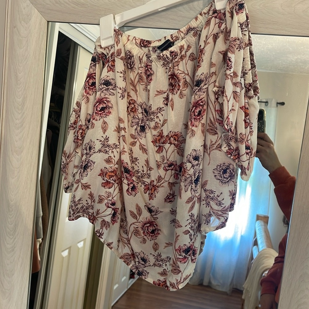 Off the shoulder shirt